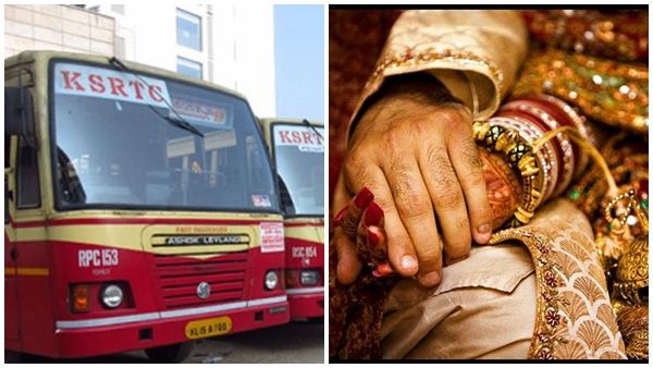 ഇങ്ങനെയുണ്ടോ ആനവണ്ടി പ്രേമം; വിവാഹ ട്രിപ്പിന് കെ.എസ്.ആര്‍.ടി.സി ഏല്‍പ്പിച്ച് വധുവിന്റെ വീട്ടുകാര്‍