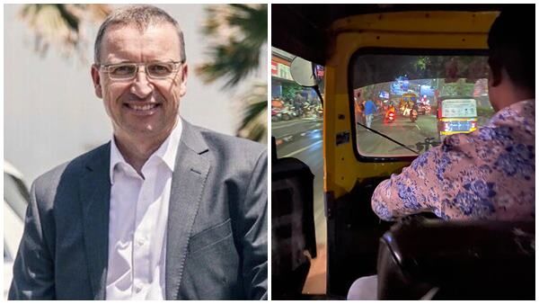 മേഴ്‌സിഡസിന്റെ സിഇഒ ഓട്ടോറിക്ഷയില്‍, പൂനെയില്‍ സെലിബ്രിറ്റിയെ കണ്ട് ഞെട്ടി ആളുകള്‍; വൈറല്‍ സംഭവം