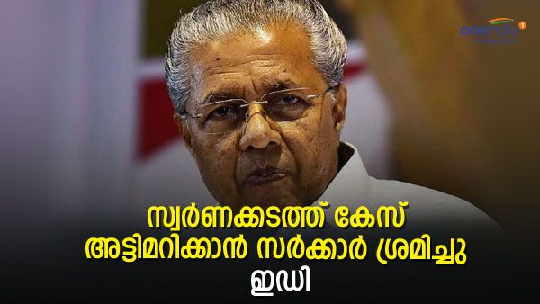 'കേസിന് ഉന്നതബന്ധം, സ്വപ്നയെ സര്‍ക്കാര്‍ വേട്ടയാടുന്നു..': ഗുരുതര ആരോപണങ്ങളുമായി ഇഡി