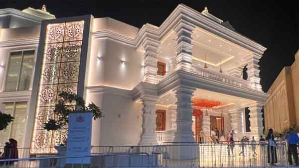 പ്രവാസികളും ദസറ ആഘോഷത്തില്‍; ദുബായിലെ ഹൈന്ദവ ക്ഷേത്രം ഉദ്ഘാടനം ചെയ്തു