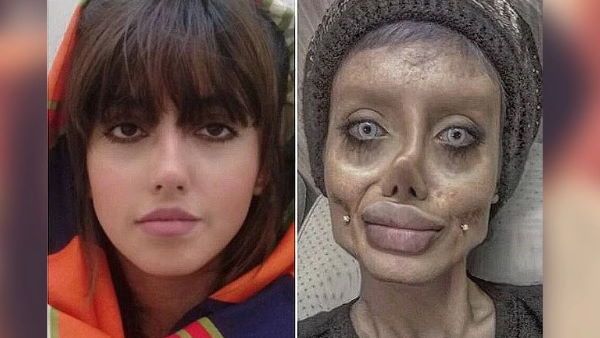 ഇറാനിലെ 'വ്യാജ ആഞ്ജലിന ജോളി' ജയില്‍ മോചിതയായി; മുഖം വെളിപ്പെടുത്തി സഹര്‍ തബാര്‍