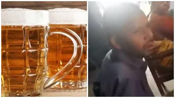 ആസ്വദിച്ച് പഠിപ്പിക്കല്‍, കുട്ടികള്‍ നോക്കിയപ്പോള്‍ കണ്ടത് മദ്യക്കുപ്പി; അധ്യാപകന് സംഭവിച്ചത് ഇങ്ങനെ