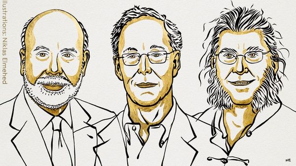 സാമ്പത്തിക നൊബേല്‍ മൂന്ന് പേര്‍ക്ക്, പുരസ്‌കാരത്തിനര്‍ഹരാക്കിയത് ബാങ്കുകളും സാമ്പത്തിക പ്രതിസന്ധിയും