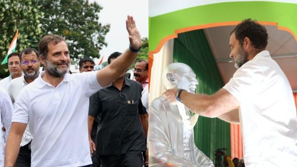 'മഹാത്മാഗാന്ധി തുറന്നിട്ട പാതയിലൂടെ മുന്നോട്ടെന്ന് രാഹുൽ; 'ഭാരതത്തെ വീണ്ടും ഒന്നിപ്പിക്കുക ദൗത്യം'