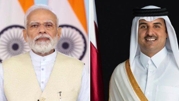 ഖത്തർ അമീറും നരേന്ദ്ര മോദിയും ചർച്ച നടത്തി; നയതന്ത്ര ബന്ധത്തിന്റെ 50-ാം വാർഷികം ആഘോഷിക്കും