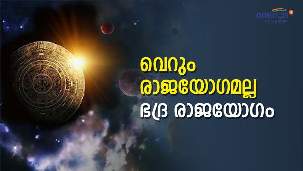 തുടരെ തുടരെ ഭാഗ്യം, പണം കുമിഞ്ഞ് കൂടും, വ്യാപാരികള്‍ക്കും നല്ല സമയം; ഈ രാശിക്കാരുടെ ഭദ്ര രാജയോഗം തെളിഞ്ഞു