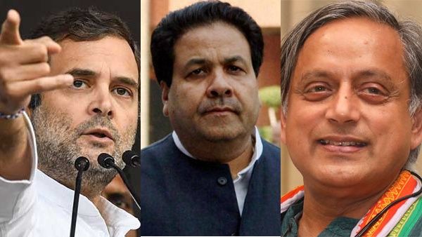 രാഹുലുണ്ടാവില്ല; കോണ്‍ഗ്രസിന്റെ സ്റ്റാർ സ്ട്രൈക്കറാവുക രാജീവ് ശുക്ല, ശശി തരൂരും പ്രധാന റോളിലേക്ക്