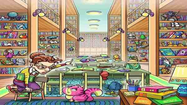 Optical Illusion: അതാ ഒരു സൂത്രക്കാരന്‍ എലി, ലൈബ്രറിയില്‍ ഒളിവിലാണ്; 15 സെക്കന്‍ഡില്‍ കണ്ടെത്തണം