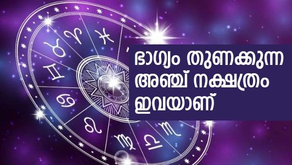 എന്നും ഭാഗ്യം മാത്രം കൈവരും.. ജോലിയില്‍ വളര്‍ച്ച മാത്രം; ഈ നക്ഷത്രക്കാരാണോ നിങ്ങള്‍?