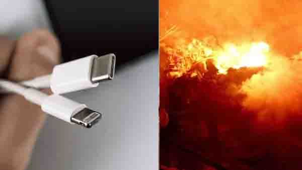 മൊബൈല്‍ ചാര്‍ജര്‍ പൊട്ടിത്തെറിച്ച് വീടിന് തീപിടിച്ചു; സമീപത്തെ തെങ്ങോല പോലും കരിഞ്ഞു, സംഭവം കണ്ണൂരില്‍