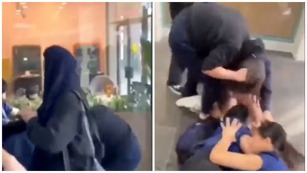 Viral Video: മുതുകിനിട്ട് അടി, മുടി പിടച്ചുവലിക്കല്‍; പെണ്‍കുട്ടികളുടെ കൂട്ടയടി