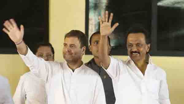 രാഹുല്‍ നെഹ്‌റുവിനെപ്പോലെ... പ്രസംഗങ്ങള്‍ പ്രകമ്പനമുണ്ടാക്കുന്നു; പ്രശംസിച്ച് സ്റ്റാലിന്‍