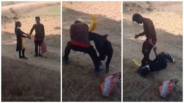 സല്ലപിച്ച് നടന്നുപോയി; പെട്ടെന്ന് ക്ഷുഭിതനായി കാമുകന്‍... യുവതിയെ ക്രൂരമായി ചവിട്ടി എല്ലൊടിച്ചു