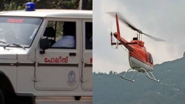 പൊലീസുകാരന്‍ കടലില്‍ ചാടിയെന്ന് കരുതി ഹെലികോപ്റ്ററില്‍ തിരച്ചില്‍; ഒടുവില്‍ പാലക്കാട് കണ്ടെത്തി