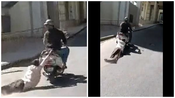 കാര്‍ ഡ്രൈവറെ ഇടിച്ചിട്ട് ഒരു കിലോമീറ്ററോളം വലിച്ചിഴച്ച് ബൈക്കര്‍, ബെംഗളൂരുവില്‍ ദുരന്തകാഴ്ച്ച