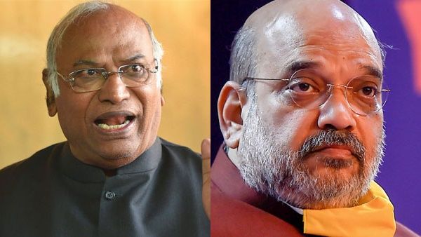 'നിങ്ങളെന്താ പൂജാരിയാണോ? രാഷ്ട്രീയക്കാരനല്ലേ? സ്വന്തം പണി നോക്കൂ'; അമിത് ഷായ്ക്കെതിരെ ഖാർഗെ