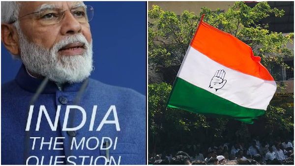 വിവാദ ബിബിസി ഡോക്യുമെന്ററി ശംഖുമുഖത്ത് പ്രദര്‍ശിപ്പിച്ച് കോണ്‍ഗ്രസ്, നേമത്ത് ബിജെപി പ്രതിഷേധം