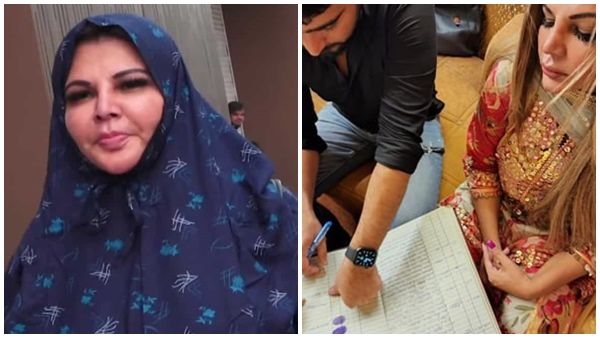 രാഖി സാവന്ത് ഫാത്തിമ; ഇസ്ലാം സ്വീകരിച്ച് താരം... ആദില്‍ ഖാനുമായുള്ള വിവാഹ ചിത്രങ്ങള്‍ പുറത്ത്