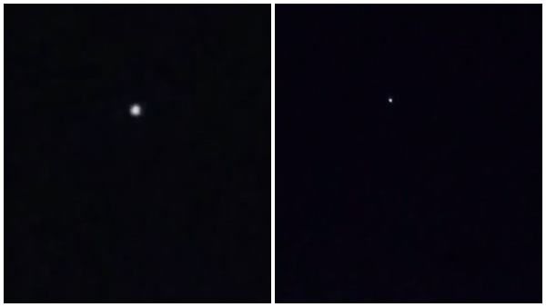 സ്‌കോട്‌ലന്‍ഡിലെ ആകാശത്ത് പറക്കുംതളിക, തിളങ്ങുന്ന അജ്ഞാത രൂപം; നാട്ടുകാര്‍ ഞെട്ടലില്‍