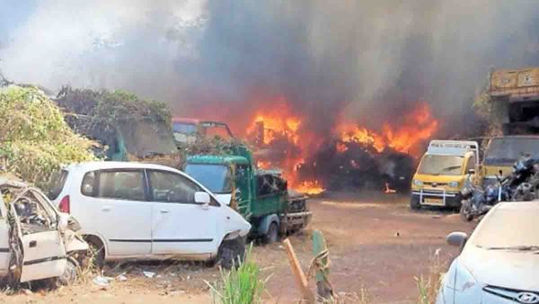 ഡംപിങ് യാര്‍ഡിലുണ്ടായ തീപിടിത്തം; കേസെടുത്ത് പൊലീസ്, അന്വേഷണം