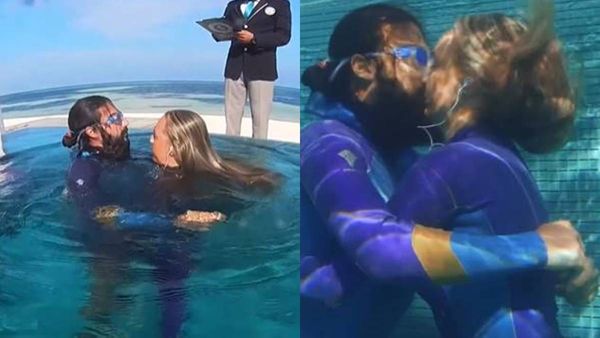 വെള്ളത്തിനടിയില്‍ ചുണ്ടുകള്‍ ചേര്‍ത്ത് ചുംബനം; റെക്കോര്‍ഡ് സമയത്തില്‍ ഞെട്ടി സോഷ്യല്‍ മീഡിയ