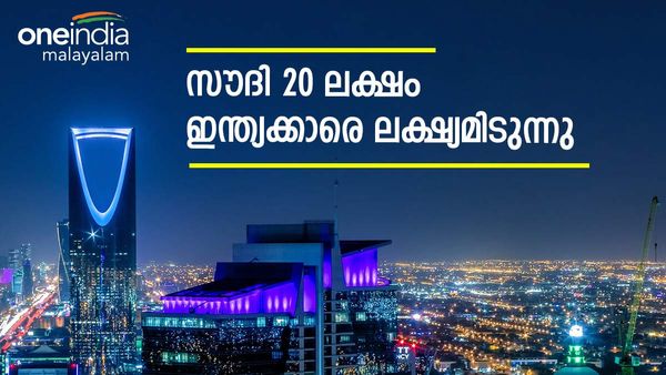 സൗദി അറേബ്യ ഇന്ത്യക്കാരെ ലക്ഷ്യമിടുന്നു; 20 ലക്ഷം സന്ദര്‍ശകര്‍... വിപുലമായ പദ്ധതികള്‍