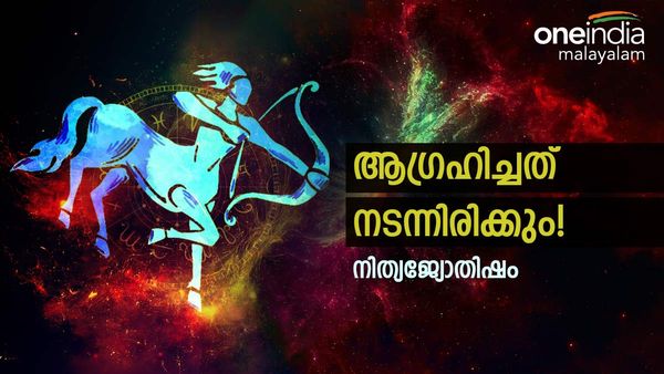 മനസ്സിലെ ആ ആഗ്രഹം സാധിക്കും, അബദ്ധത്തിൽ ചെന്ന് ചാടാനും സാധ്യത, നിത്യജ്യോതിഷഫലം അറിയാം