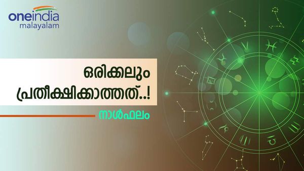 ഒരിക്കലും പ്രതീക്ഷിക്കാത്തത് സംഭവിക്കും, ആരെയും കണ്ണടച്ച് വിശ്വസിക്കരുത്,  ഇന്നത്തെ നാൾഫലം അറിയാം