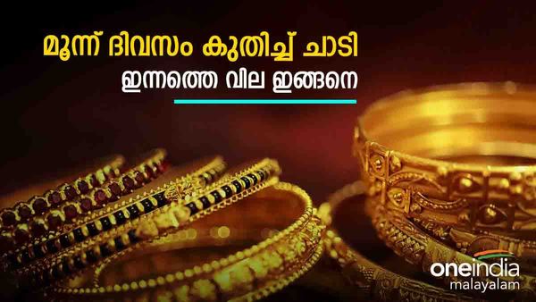 മൂന്ന് ദിവസം കൊണ്ട് കൂടിയത് 320 രൂപ...!! ഇന്ന് കൂടിയില്ല, നിരക്കുകള്‍ ഇങ്ങനെ