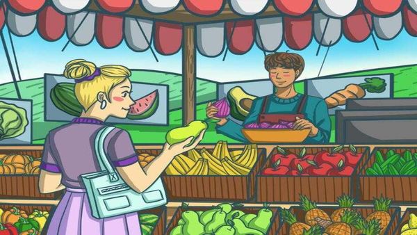 കുഞ്ഞിക്കിളിയേ കൂടെവിടേ; ഇതാ ഈ പഴക്കടയിലാണ്, കാണുന്നില്ലേ, എങ്കില്‍ വേഗം കണ്ടെത്തണം