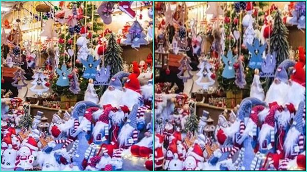 കണ്ണുകള്‍ക്കിതാ ചലഞ്ച്, ക്രിസ്മസ് പാപ്പമാരതാ നില്‍ക്കുന്നു, മൂങ്ങയെ ഇവര്‍ക്കിടയില്‍ കണ്ടെത്തണം