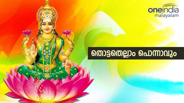 ലക്ഷ്മിദേവിയുടെ അനു​ഗ്രഹവും രാജയോ​ഗവും;  ഈ രാശിക്കാർക്കിനി ജീവതാവസാനം വരെ ആഡംബര ജീവിതം 