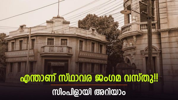എന്താണ് സ്ഥാവര ജംഗമ വസ്തു!! കടുകട്ടി വാക്കുകള്‍ വളരെ സിംപിളായി ഇങ്ങനെ പറയാം