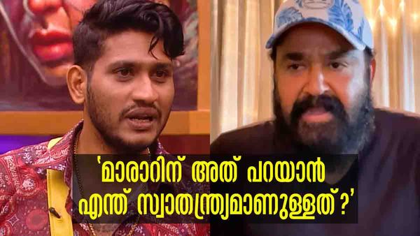 ഭാര്യയെ തല്ലുന്നത് വല്യ അഭിമാനമാണോ..? സൂക്ഷിച്ച് സംസാരിക്കണം; മാരാറിന് മോഹന്‍ലാലിന്റെ താക്കീത്
