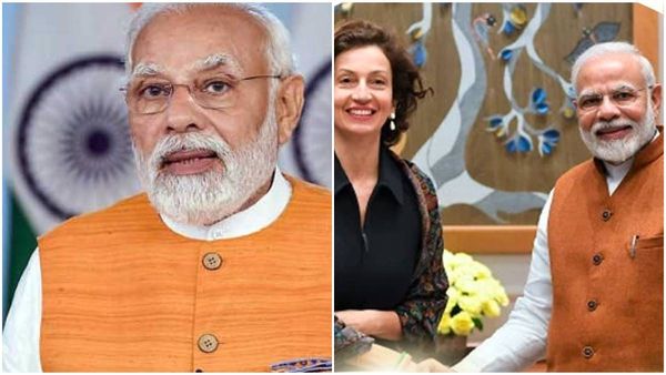 മൻ കി ബാത്തിന്റെ നൂറാം എപ്പിസോഡിൽ യുനെസ്കോ ഡയറക്ടർ ജനറലിന്റെ സന്ദേശം; പങ്കുവെച്ച് മോദി