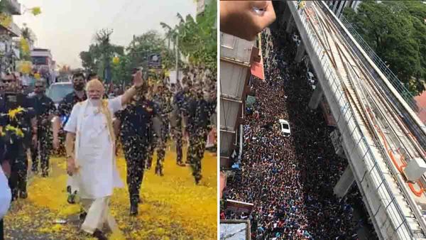 'മോദിയെ കാണാന്‍ വന്നവരാ..'; സണ്ണി ലിയോണിന്റെ കൊച്ചി ചിത്രവുമായി സംഘ് പ്രൊഫൈലുകളുടെ വ്യാജ പ്രചരണം