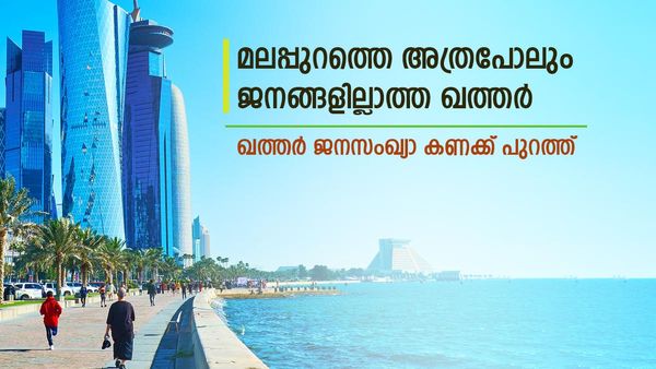 ഖത്തര്‍ ജനസംഖ്യയില്‍ വന്‍ വര്‍ധനവ്; എന്നിട്ടും മലപ്പുറത്തോളം വരില്ല... വിവാഹം കുറഞ്ഞു