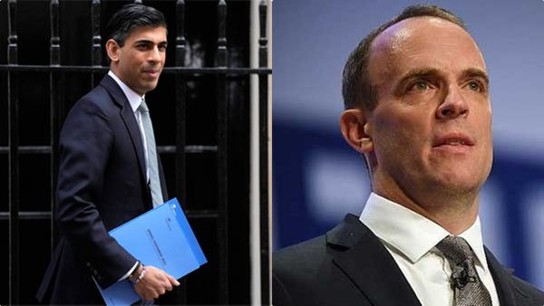 ബ്രിട്ടീഷ് ഉപപ്രധാനമന്ത്രി ഡൊമിനിക് റാബ് രാജിവെച്ചു; റിഷി സുനാകിന് വന്‍ തിരിച്ചടി