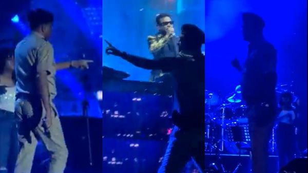 ചയ്യ ചയ്യ പാടി എആര്‍ റഹ്മാന്‍; പോലീസ് സ്‌റ്റേജില്‍ കയറി തടഞ്ഞു... വീഡിയോ വൈറല്‍