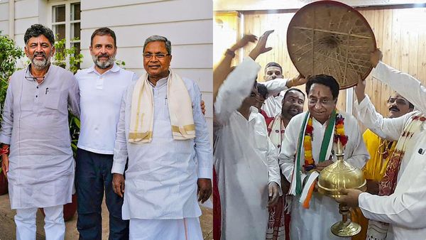 കര്‍ണാടകയിലെ 5 ഫോര്‍മുല മധ്യപ്രദേശില്‍; 100 യൂണിറ്റ് വൈദ്യുതി, കോണ്‍ഗ്രസ് വാഗ്ദാനങ്ങള്‍ ഇങ്ങനെ