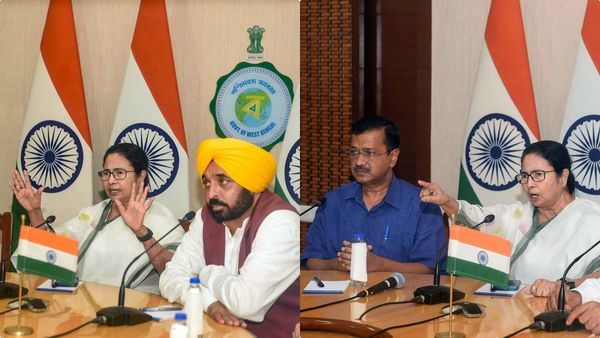 മമതയെ കണ്ട് കെജ്രിവാള്‍, ഓര്‍ഡിന്‍സിനെതിരെ പിന്തുണ; പാര്‍ലമെന്റ് ഉദ്ഘാടനം ബഹിഷ്‌കരിക്കും