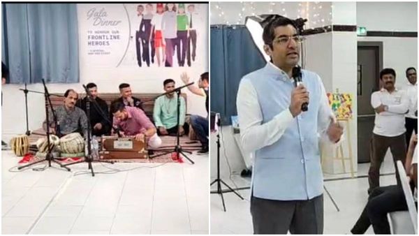 7000 തൊഴിലാളികൾക്ക് ഭക്ഷണം പാകം ചെയ്ത്, വിളമ്പി യുഎഇ കമ്പനിയിലെ സീനിയർ സ്റ്റാഫുകൾ.. കൂടെ പാട്ടും