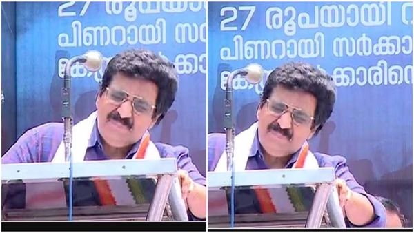 സെക്രട്ടറിയറ്റ് വളയൽ സമരത്തിൽ പ്രസംഗിക്കുന്നതിനിടെ എംകെ മുനീർ കുഴഞ്ഞുവീണു