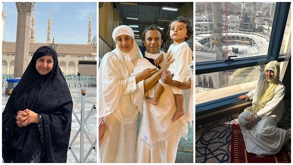 എല്ലാവര്‍ക്കും വേണ്ടി പ്രാര്‍ഥിച്ചു; ഉംറ നിര്‍വഹിച്ച സന്തോഷം പങ്കിട്ട് നടി സഞ്ജന ഗല്‍റാണി