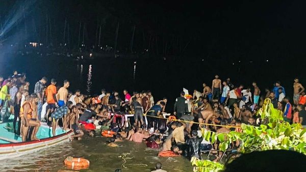 താനൂര്‍ ബോട്ട് ദുരന്തം; മരണ സംഖ്യ ഉയരുന്നു... തലകീഴായി മറിഞ്ഞ ബോട്ടില്‍ 40ഓളം പേര്‍