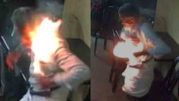 പോക്കറ്റില്‍ കിടന്ന ഫോണ്‍ പൊട്ടിത്തെറിച്ചു; തൃശൂരില്‍ വീണ്ടും അപകടം, രക്ഷപ്പെട്ടത് തലനാരിഴക്ക്