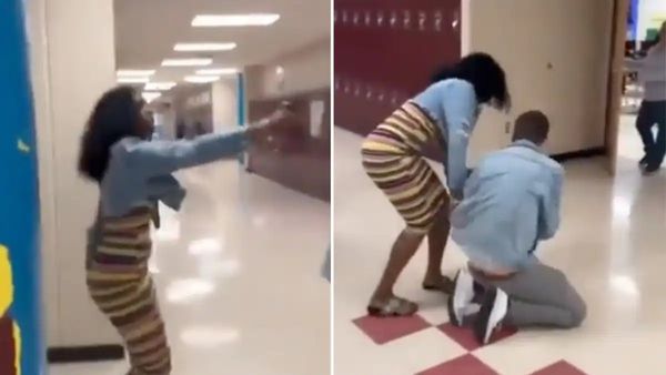 ഫോണ്‍ പിടിച്ച് വാങ്ങി അധ്യാപകന്‍, കണ്ണില്‍ പെപ്പര്‍ സ്പ്രേ അടിച്ച് വിദ്യാര്‍ത്ഥി, വീഡിയോ വൈറല്‍