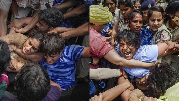 പ്രതിഷേധം അവസാനിച്ചിട്ടില്ലെന്ന് സാക്ഷി മാലിക്: പാര്‍ലമെന്റ് മാര്‍ച്ചില്‍ താരങ്ങള്‍ക്കെതിരെ കേസ്