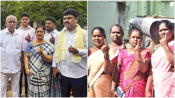 കർണാടക തിരഞ്ഞെടുപ്പ്: മകന് കൂറ്റൻ വിജയം പ്രവചിച്ച് യെഡിയൂരപ്പ, 'ബിജെപി അധികാരം നിലനിർത്തും'