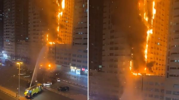 യുഎഇയിലെ 30 നില ഫ്‌ളാറ്റില്‍ വന്‍ തീപിടിത്തം; മലയാളികളടക്കം നൂറോളം കുടുംബങ്ങളെ ഒഴിപ്പിച്ചു